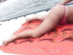 transe bekommt den outdoor doggybums